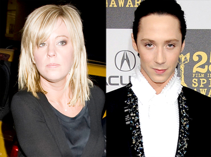 Kate Gosselin, Johnny Weir Kate Gosselin, Johnny Weir